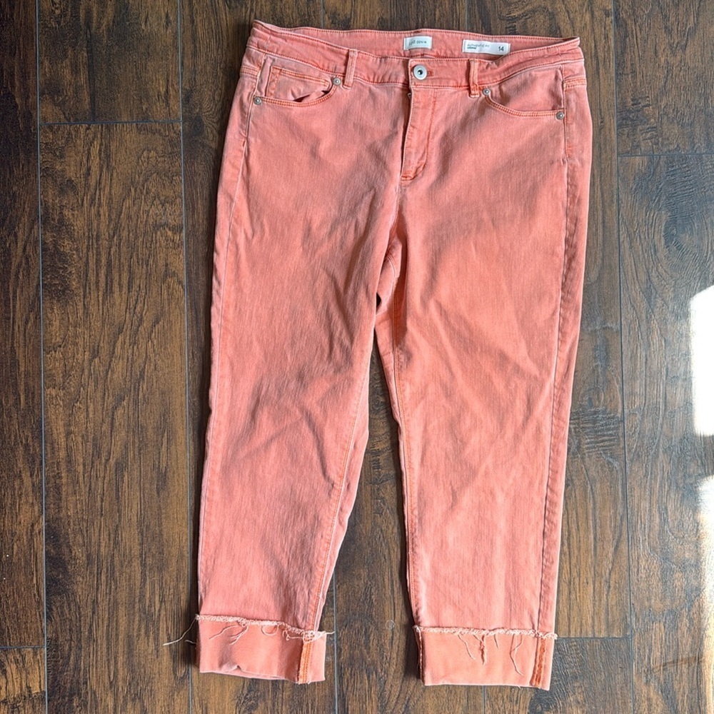 J Jill cropped Jeans authentic fit cropped size 14 (RP12)